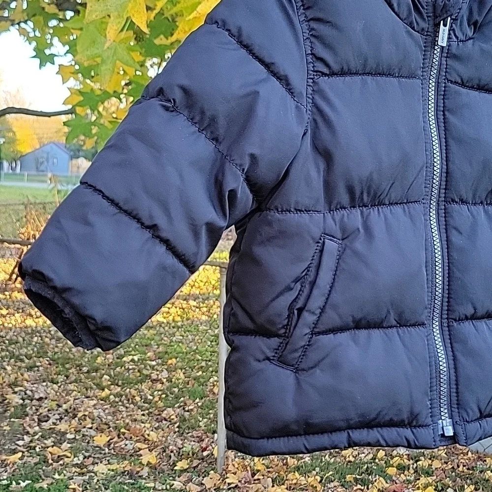 NEW Old Navy Water-Resistant Unisex Puffer Jacket Coat with Hood for Toddlers